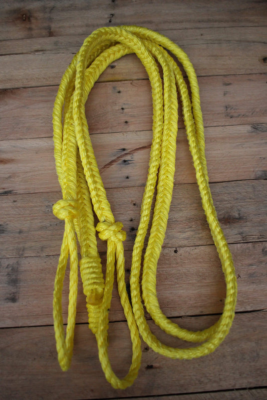Yellow Braided Reins (6.5ft)